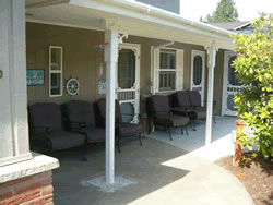 blue ridge adult family home porch