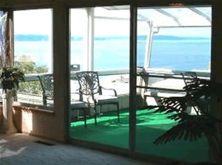 Puget Sound View from living room.