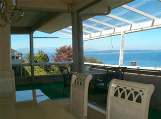 Puget Sound View from dining room.